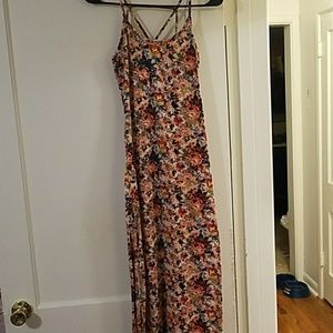 Long Floral Summer Dress Size S